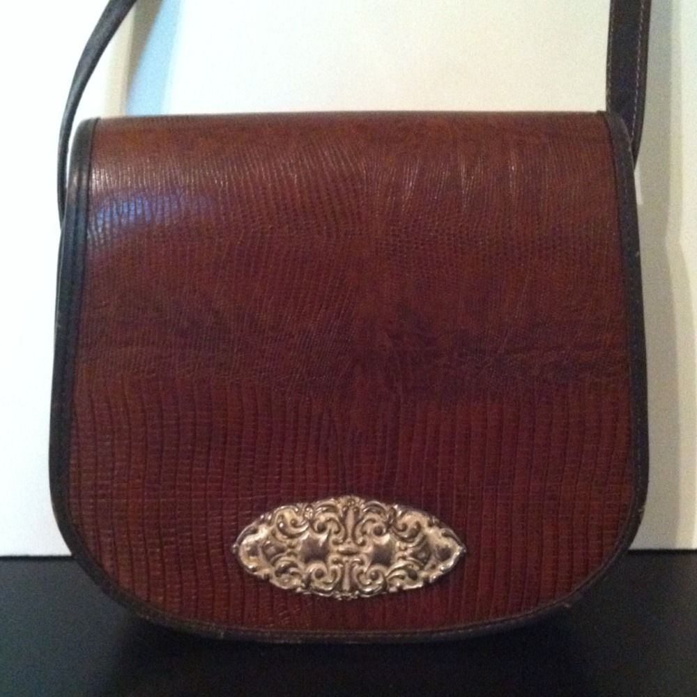 Nice Scott Taylor Leather Shoulder Bag Purse