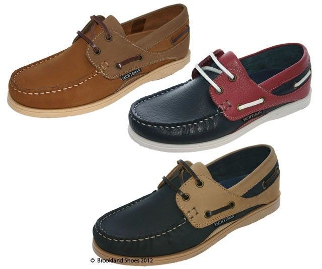 Ladies Seafarer Yachtsman Leather Moccasin Boat Deck Ship Shoes