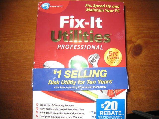 NEW Fix It Utilities Professional 12 Avanquest 5 User Windows