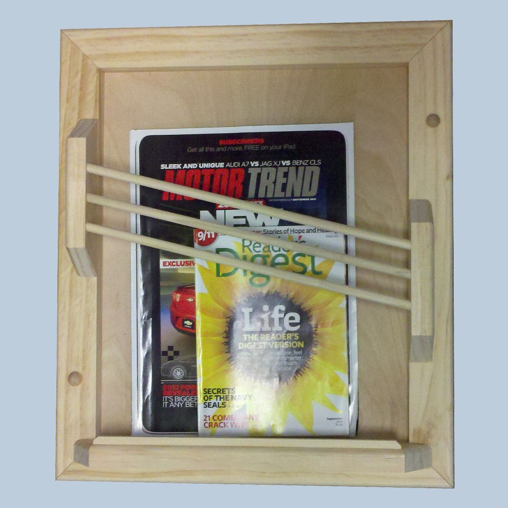 item contemporary on the wall magazine rack