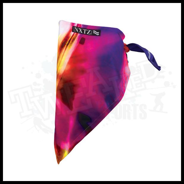 New NXTZ Micro Mesh Snowboard Ski Bandana Rag Tie Dye