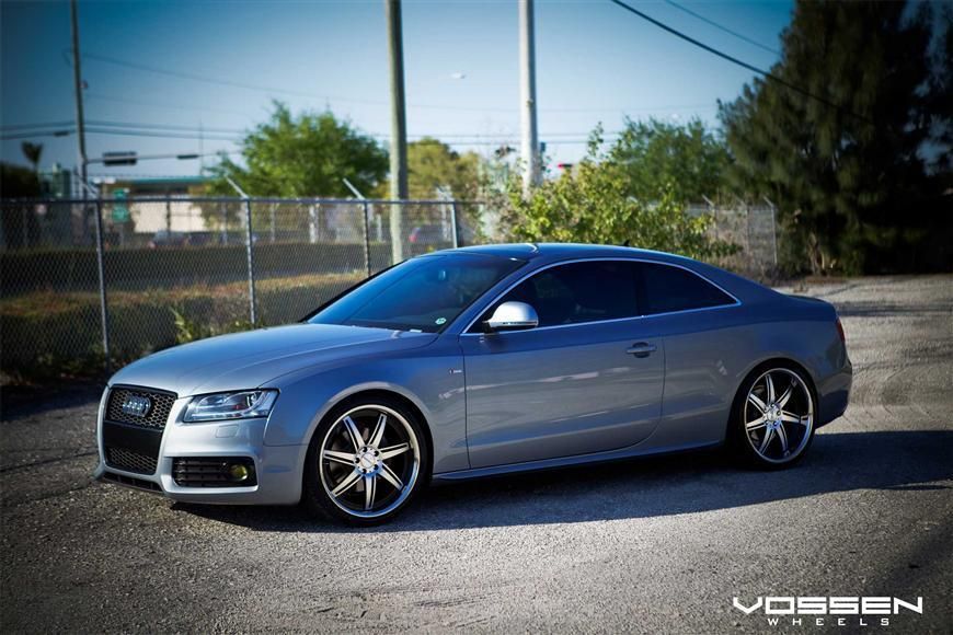 20 Vossen VVS086 Wheels 5 Lug 112mm Silver Car Rims Audi Mercedes 