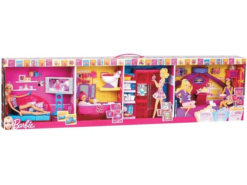 NEW Target Excl BARBIE ESTATE BIG BOX FURNITURE SET 4 Sets of 