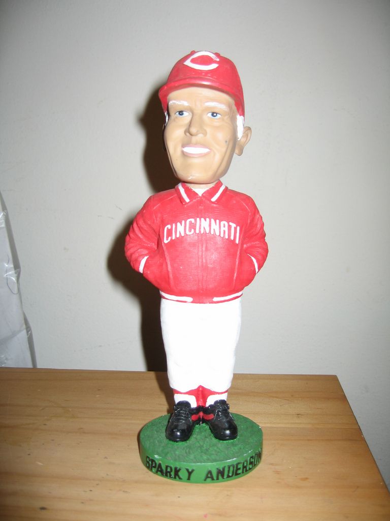 Sparky Anderson Bobblehead Cincinnati Reds