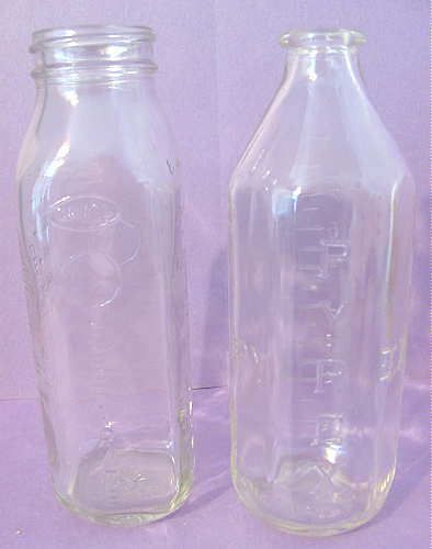 Vintage Glass Baby Feeding Nursing Bottles Davol Feedrite Pyrex 