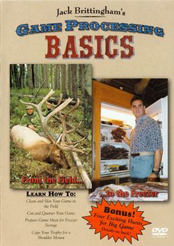 Big Game Processing Basics Antalope Elk Deer DVD