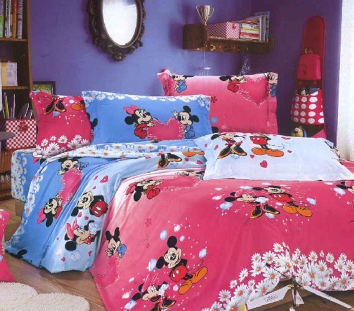    Mouse Tailor Make Bedding Fitted Bedsheet Quilt Case Curtain RARE