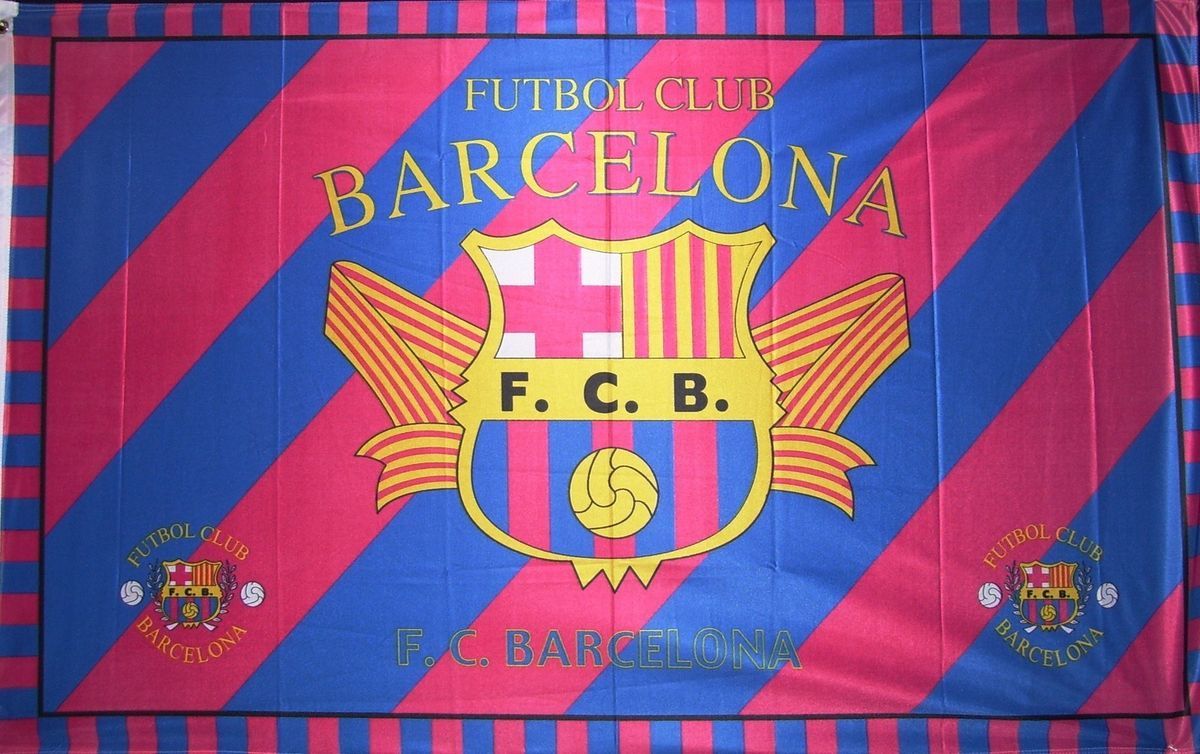 Barcelona Futbol Soccer Club Flag 3x5 Banner ZX