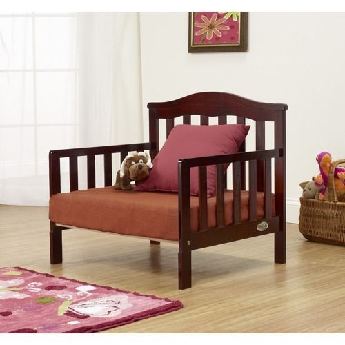 Orbelle Sleepy Time Solid Wood Toddler Bed & Lounger~Natural