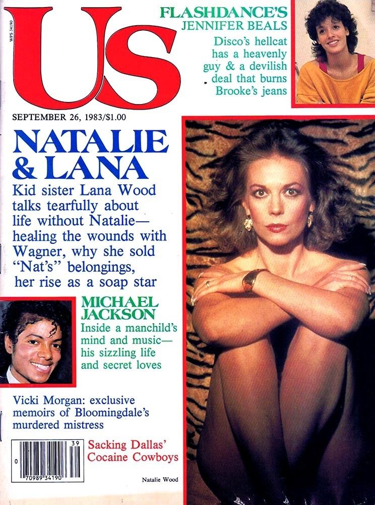   Wood Michael Jackson Jennifer Beals US Magazine Sept 1983