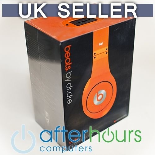 Beats by Dr Dre Studio on Ear Headphones from Monster Orange