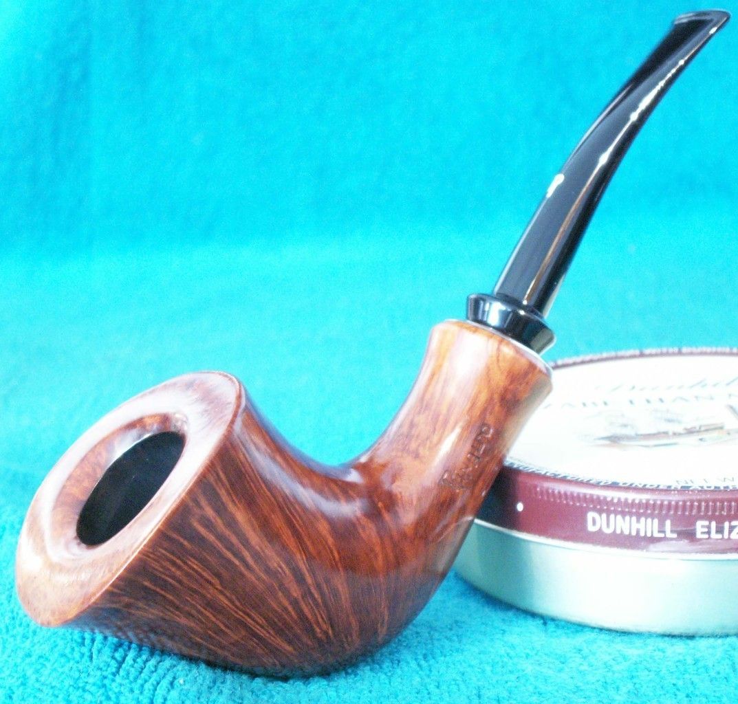 VERY MINT RINALDO TRIADE TITANIA YY FREEHAND ITALIAN state Pipe w BOX 