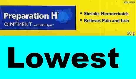 Best 50g Preparation H Ointment w Bio Dyne  062107055352 