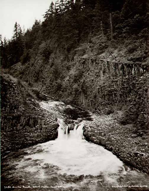 1925 Darius Kinsey Image of Devils Punch Bowl Falls