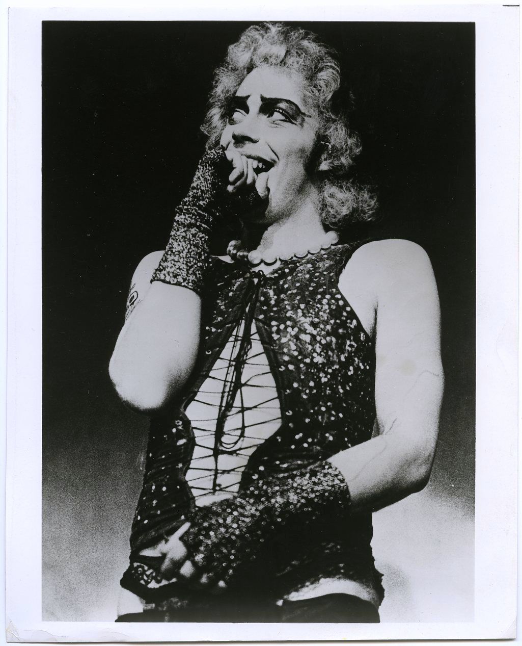   1975 Tim Curry Rocky Horror Show @ Belasco Theatre Broadway Photo #2