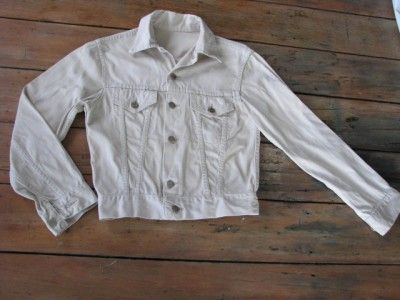 Vintage 60s Wrangler Blue Bell Western Rockabilly Denim Jacket Mad Men 