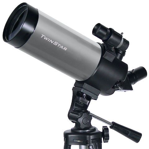 New Beginner Silver 90mm Cassegrain Telescope Bundle