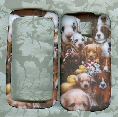 puppies lg optimus one p500 mobile hard case phone cover
