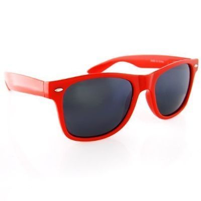 WHITE WAYFARER SUNGLASSES w/ FREE MICROFIBER CASE