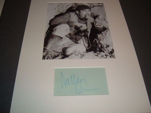 anthony quinn guns of navarone original autograph 