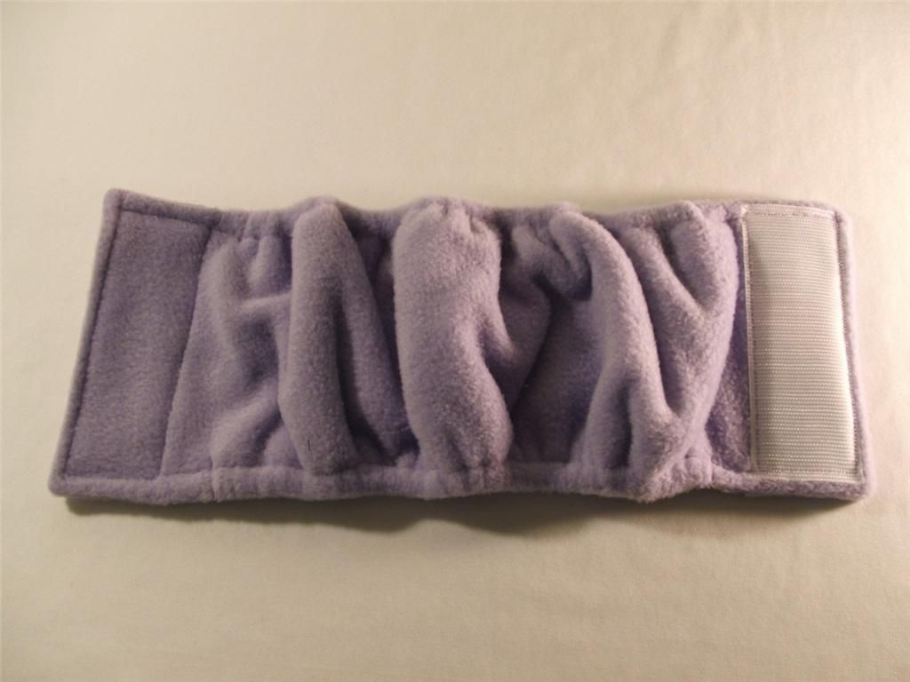 Male Dog Diaper Belly Band Soft w Elastic Pick Color Sz