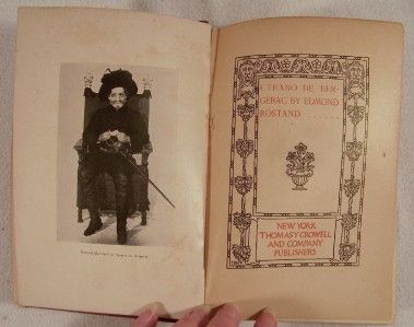 1899 cyrano de bergerac edmond rostand classic book