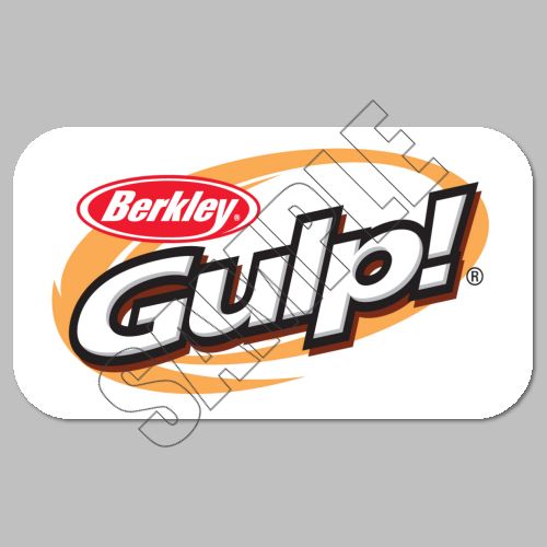 Berkley Decals Sticker Gulp Trilene Vanish Transition