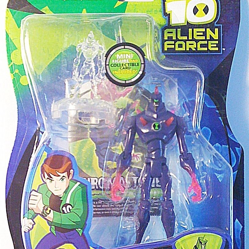 Ben 10 Alien Force Chromastone 4 Figure New