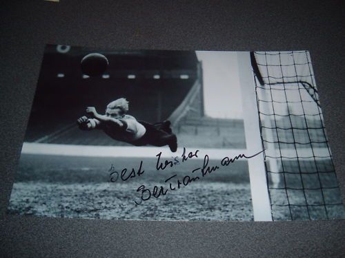 Bert Trautmann Original Autograph