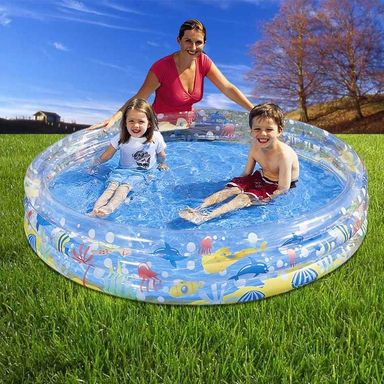 Bestway Kinder Pool Planschbecken Schwimmbecken 317L