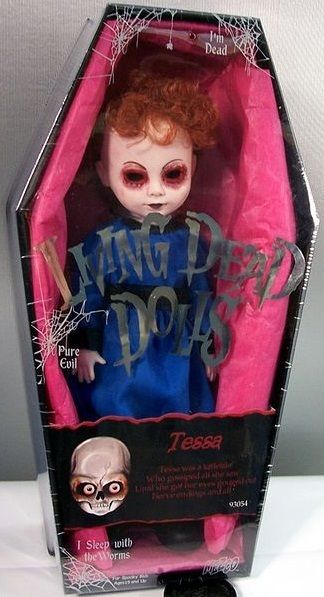 Living Dead Dolls Series 12 Tessa Doll Figure in Coffin MIB SEALED 