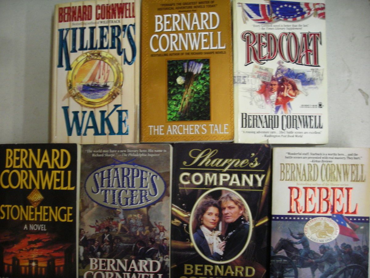 Bernard Cornwell Killers Redcoat Archers Sharpes Rebel Company PB 