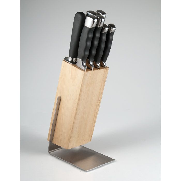 berghoff dolce knife block standard from brookstone ergonomically 