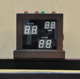   to offer the 2 player electronic scoreboard by berner billiards for