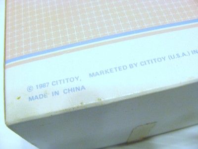Lot of 2 LiL Beth Vintage Vinyl Baby Dolls Pink Blue New in The Box 6 