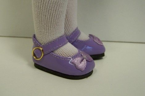 Lavender Patent MJ Doll Shoes for Kish Bitty Bethany♥