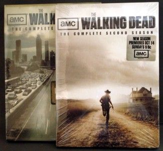 The Walking Dead Thecomplete First and Second Season 6 Disc Set Bundle 