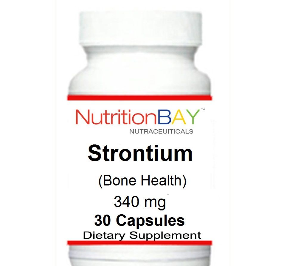   Strontium, Helps Maintain Strong, Healthy Bones, 340 mg, 30 Capsules