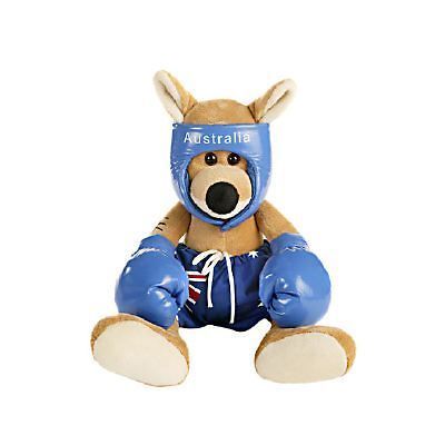   AUSTRALIAN BOXER AUSSIE BOXING KANGAROO SOFT STUFFED ANIMAL TOY 42cm