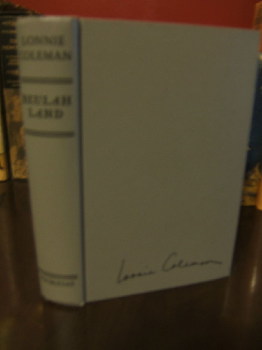 Beulah Land by Lonnie Coleman Vintage 1973 Doubleday