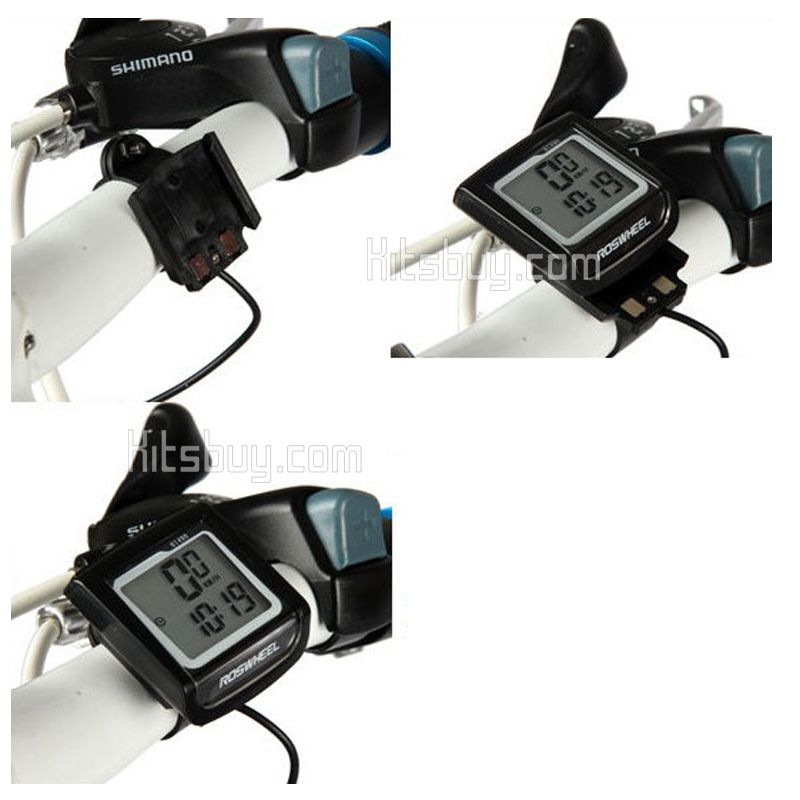 ROSWHEEL Mountain bike Computer Bike Bicycle Odometer Speedometer 