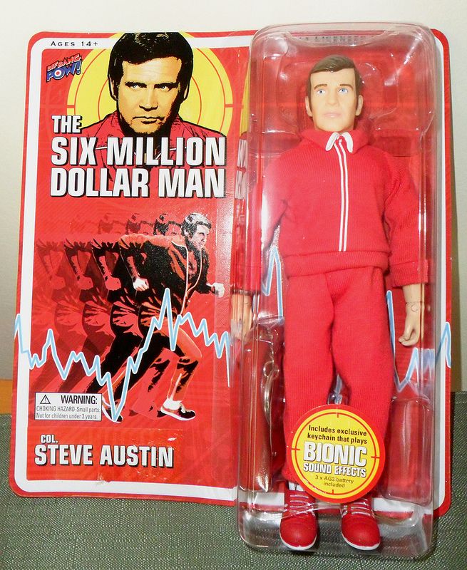 Six Million Dollar Man Steve Austin figure Bif Bang Pow 013584