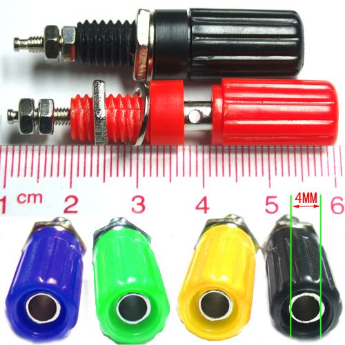 10pcs Binding Post for Banana Plug Test Meter Amplifier