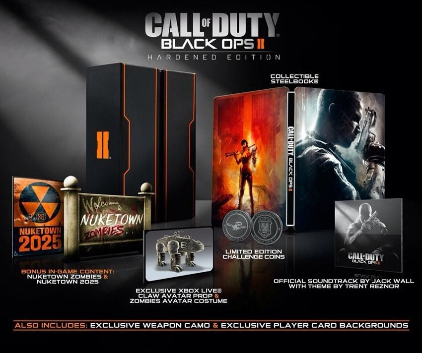 Call Of Duty Black Ops II 2 Hardened Edition PS3 Not Xbox SOLD OUT 