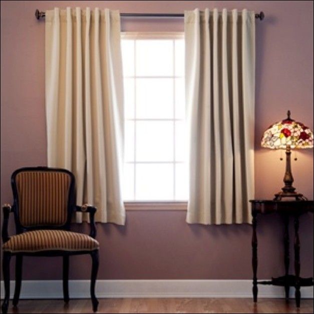 Blackout Curtains Beige 63 L 54 Each Panel