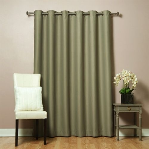 Return Wide Width Grommet Blackout Curtain 80w x 84L