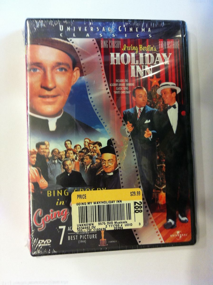 BING CROSBY DOUBLE DVD COLLECTION HOLIDAY INN GOING MY WAY DVD