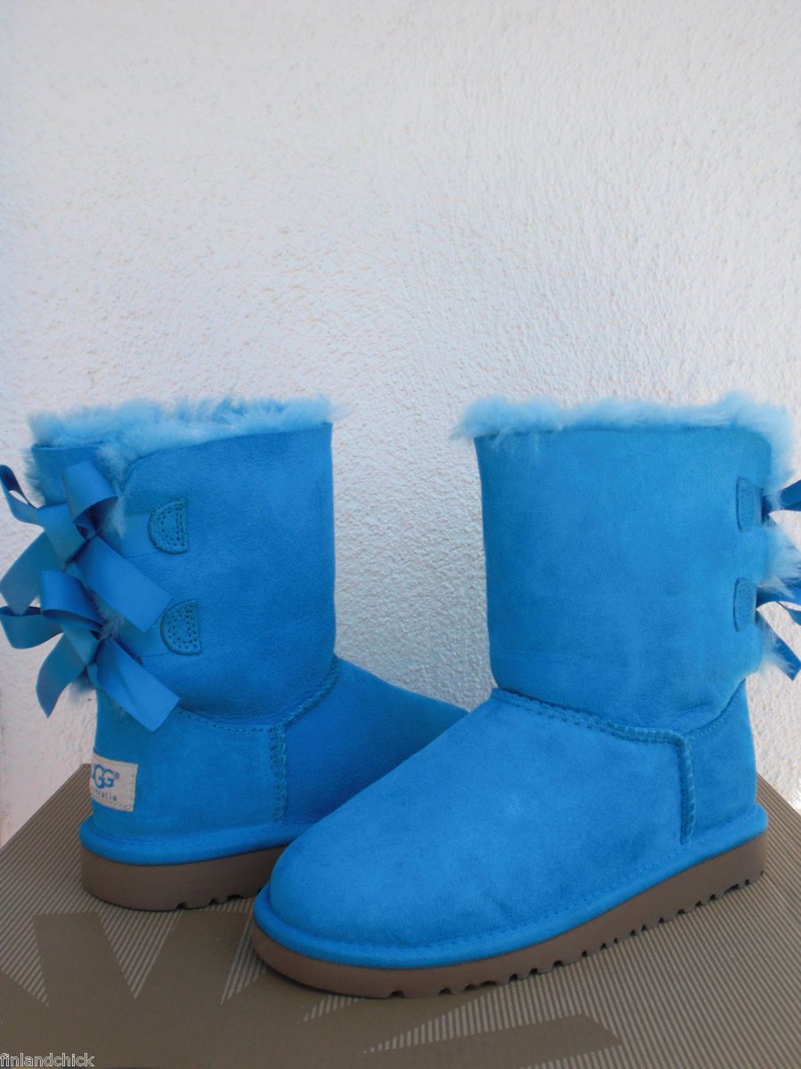 UGG BLUE SKY BAILEY BOW BOOTS KIDS US SIZE 13 EUR 30 UK 12 NEW COLOR