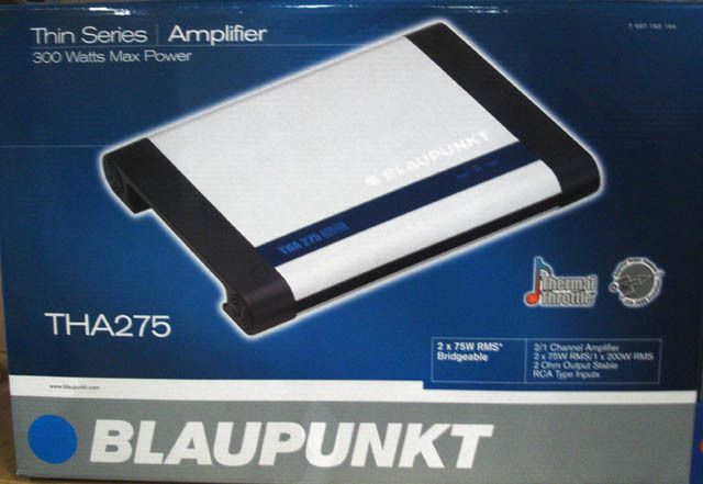  Blaupunkt THA275 2X75W Car Amplifier