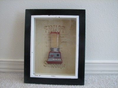 Fruit Smoothie Shadowbox Arister Gifts Kitchen Blender